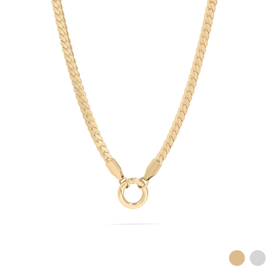 Curb Charm Necklace