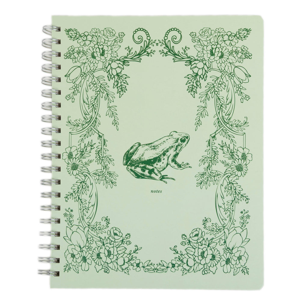 Frog Spiral Notebook