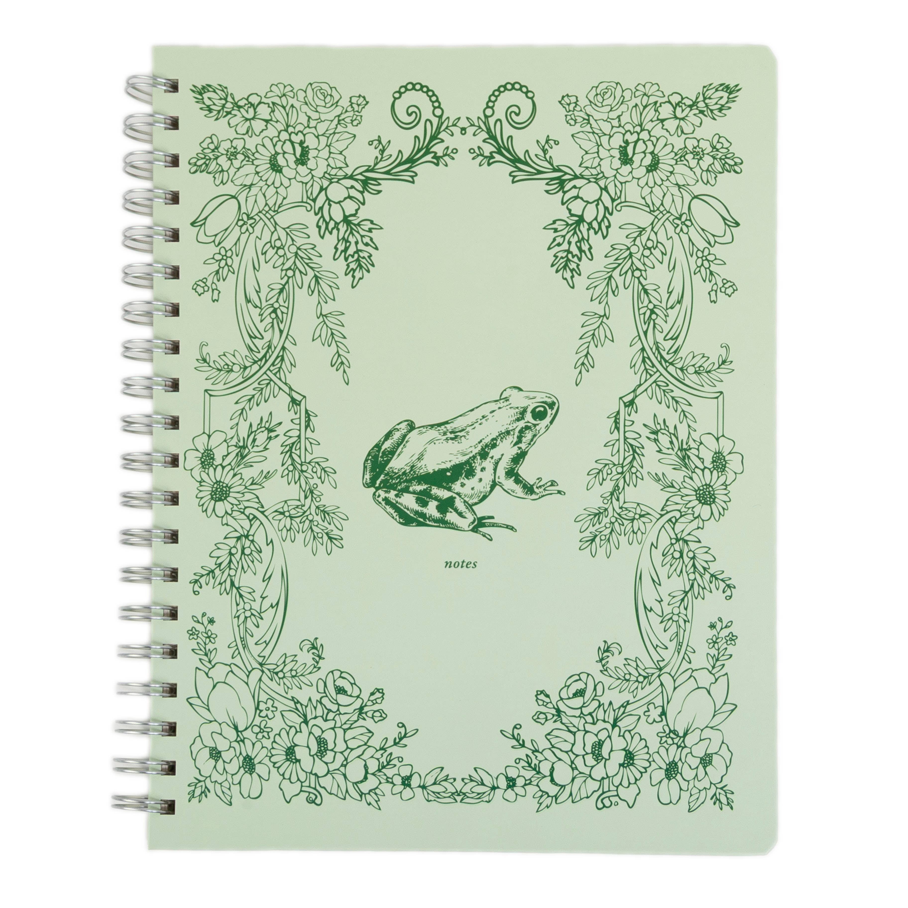 Frog Spiral Notebook