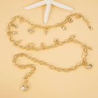Sealife Charms Chain Belt