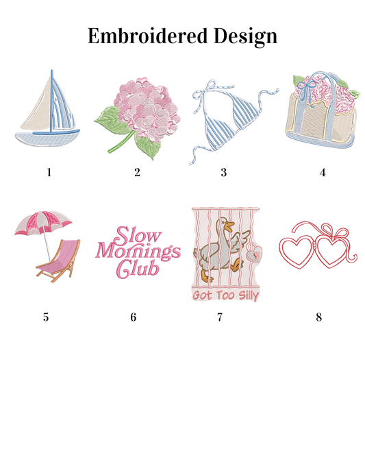 Embroidered Design Add-On