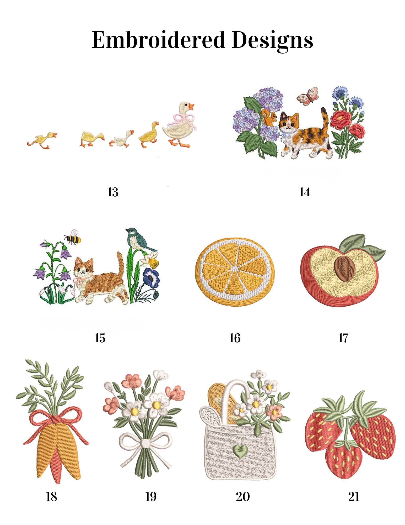 Embroidered Design Add-On