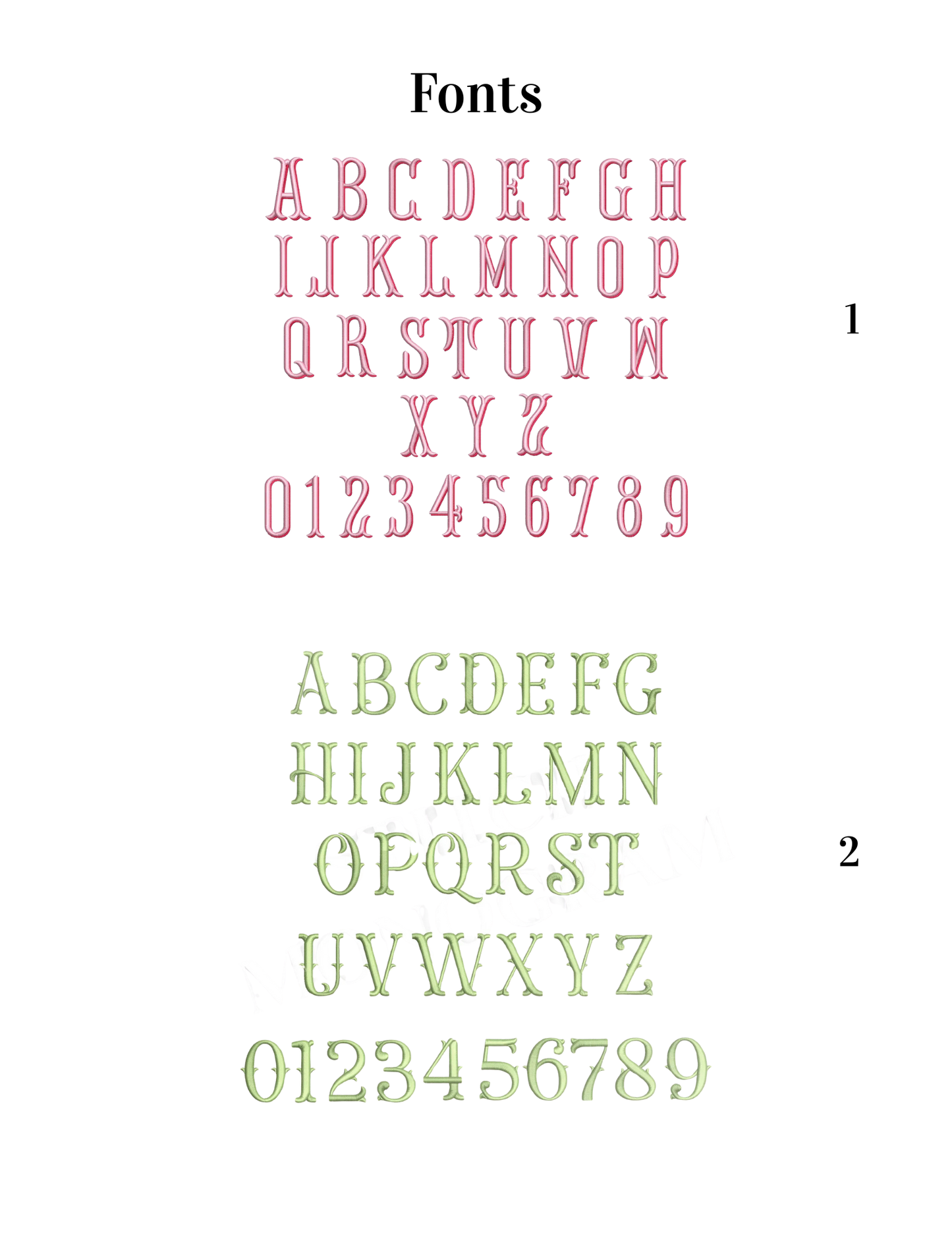 Monogram Embroidery Add-On