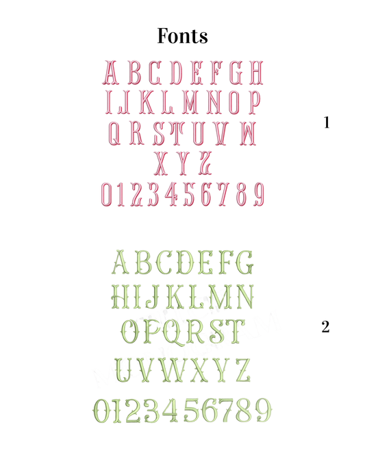 Monogram Embroidery Add-On