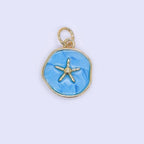 Enamel Starfish Charm