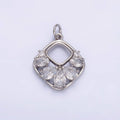 Geometric Rhombus Charm