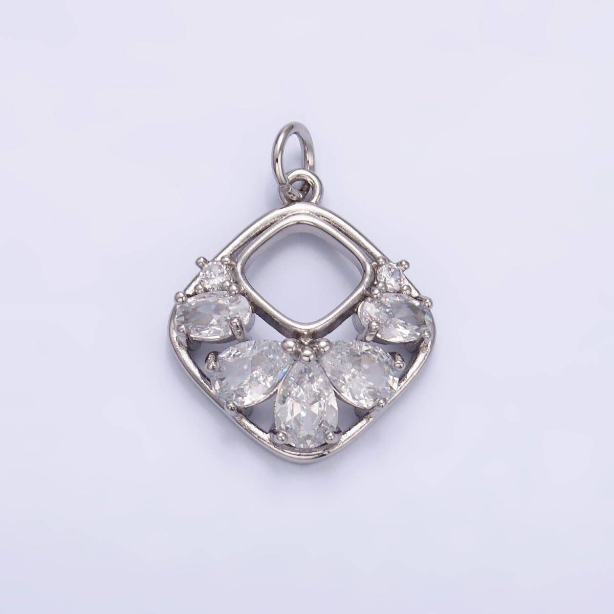 Geometric Rhombus Charm