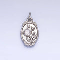 Butterfly Oval Charm
