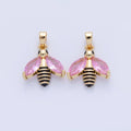 Pink Bumble Bee Charm
