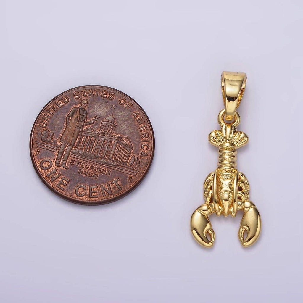 Lobster Pendant Charm