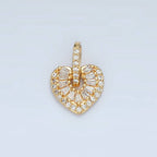 Baguette Heart Pendant