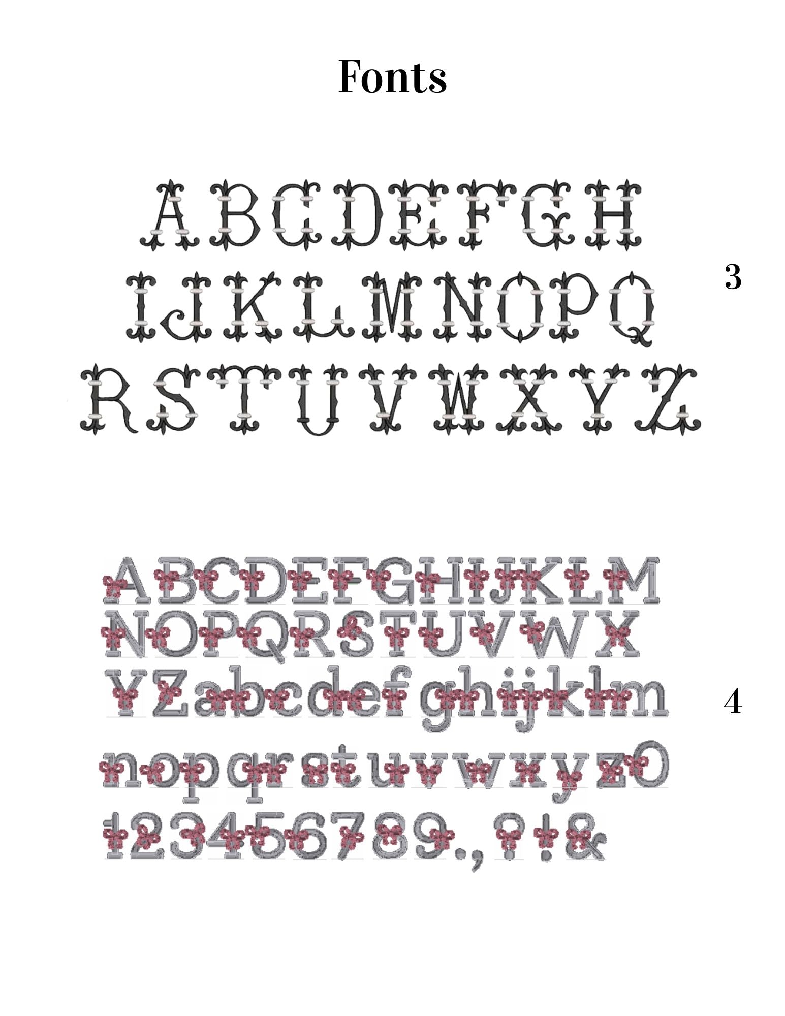 Embroidered Monogram Add-On