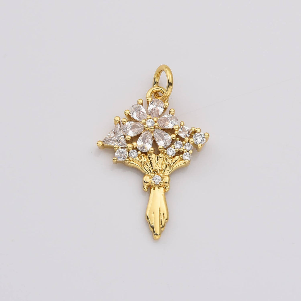 Bouquet Flower Charm