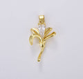 Lily Flower Charm