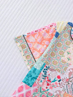 Patchwork Print Pajama Set