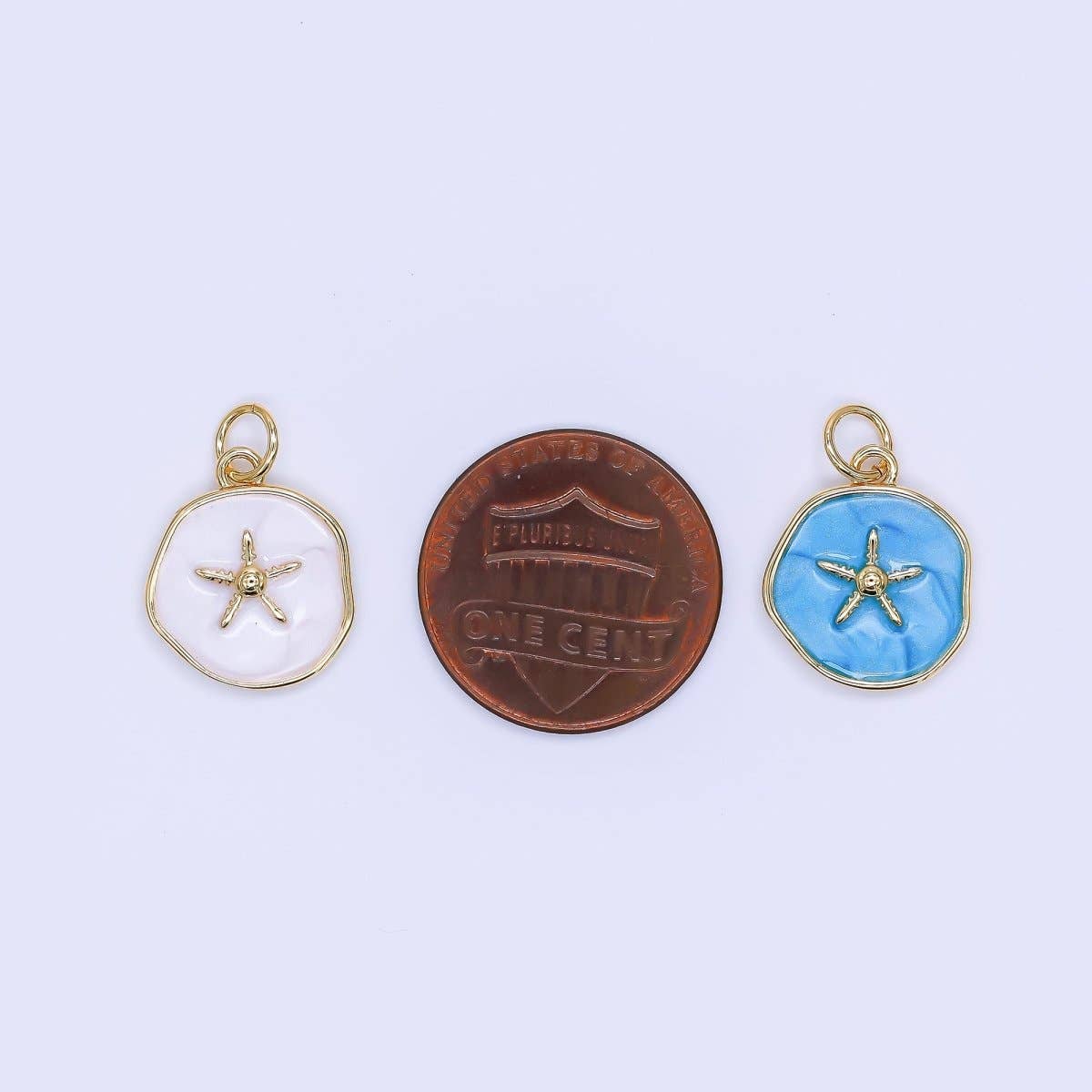 Enamel Starfish Charm