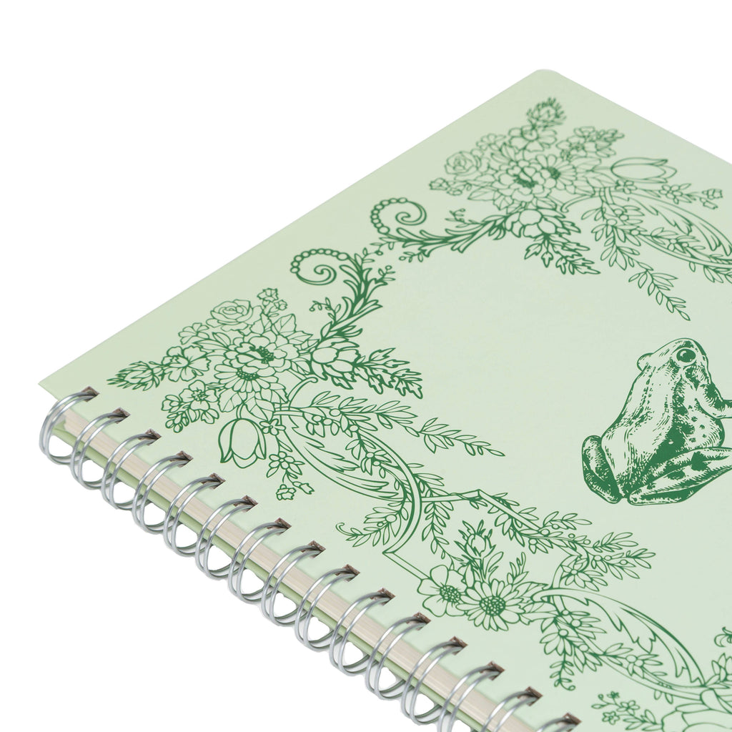 Frog Spiral Notebook