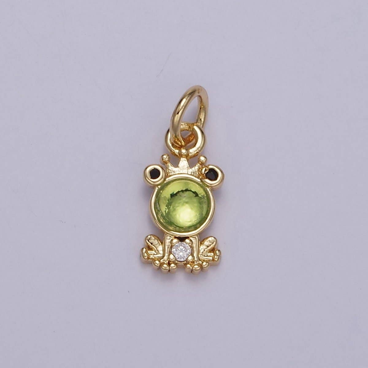 King Frog Charm