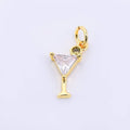 Olive Martini Cocktail Charm