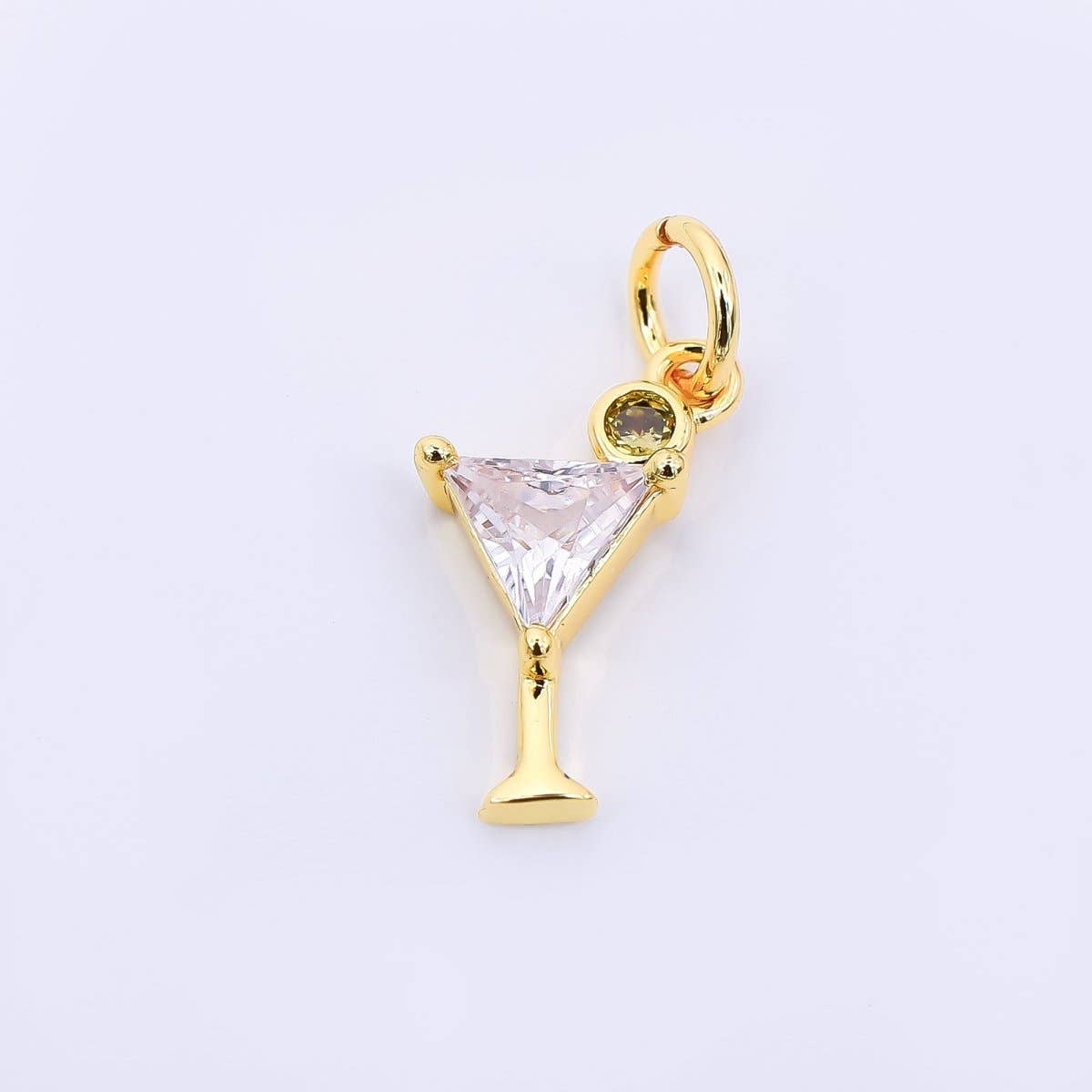 Olive Martini Cocktail Charm