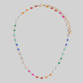 Assorted Dainty Bead Chain Necklace