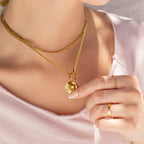 Curb Charm Necklace