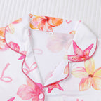 Tropical Flowers Pajama Set