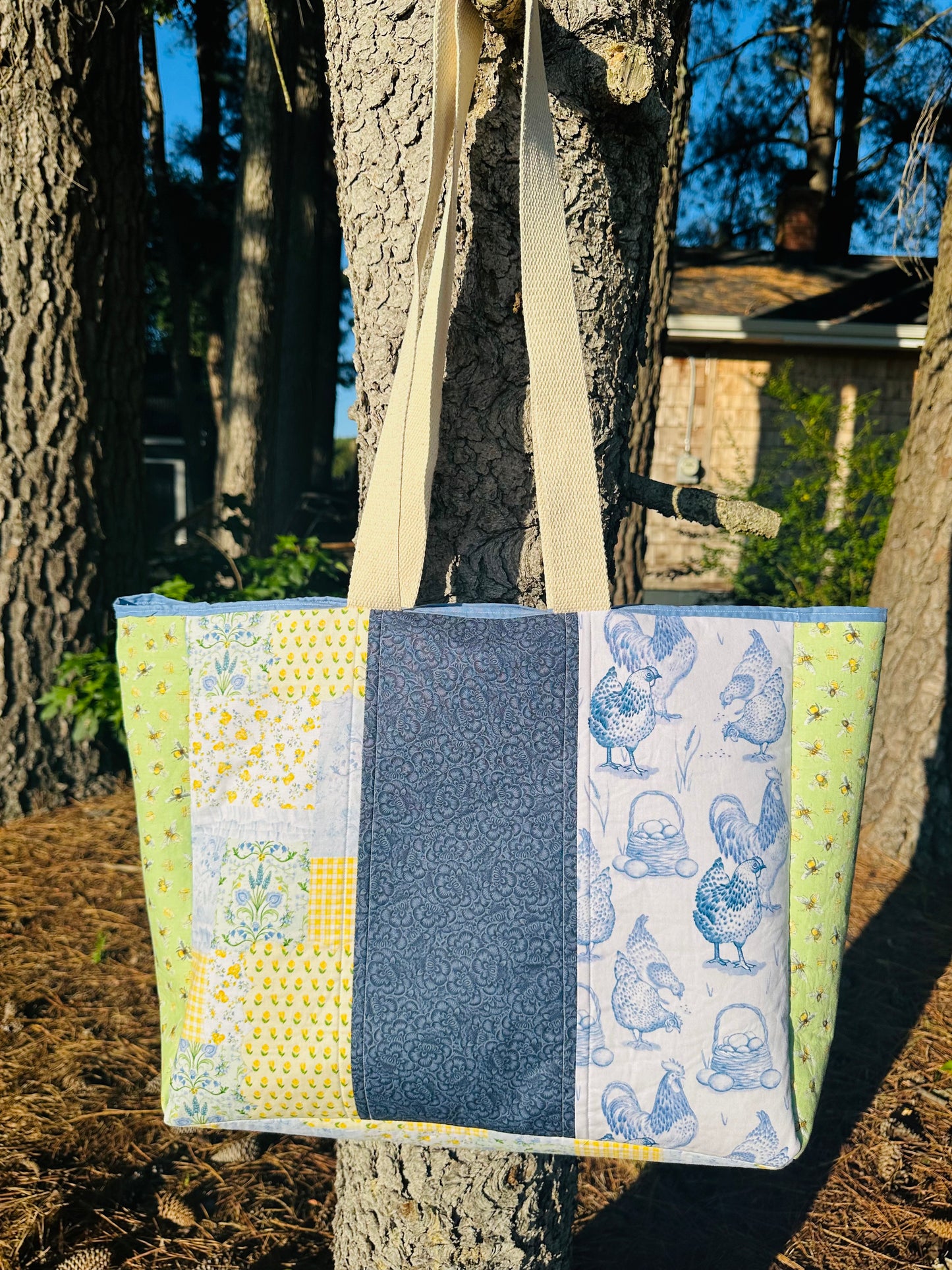 Patchwork Tote Bag