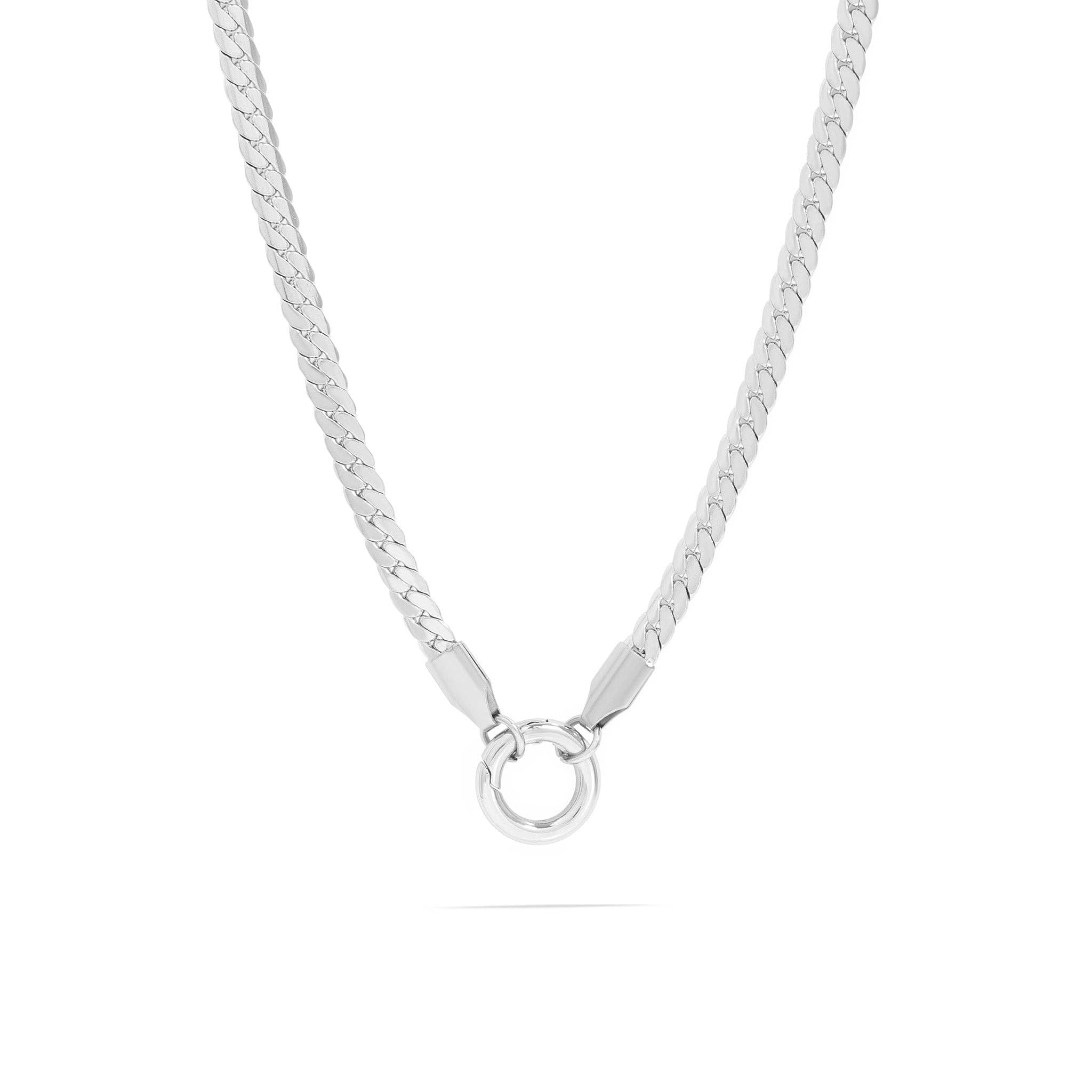 Curb Charm Necklace