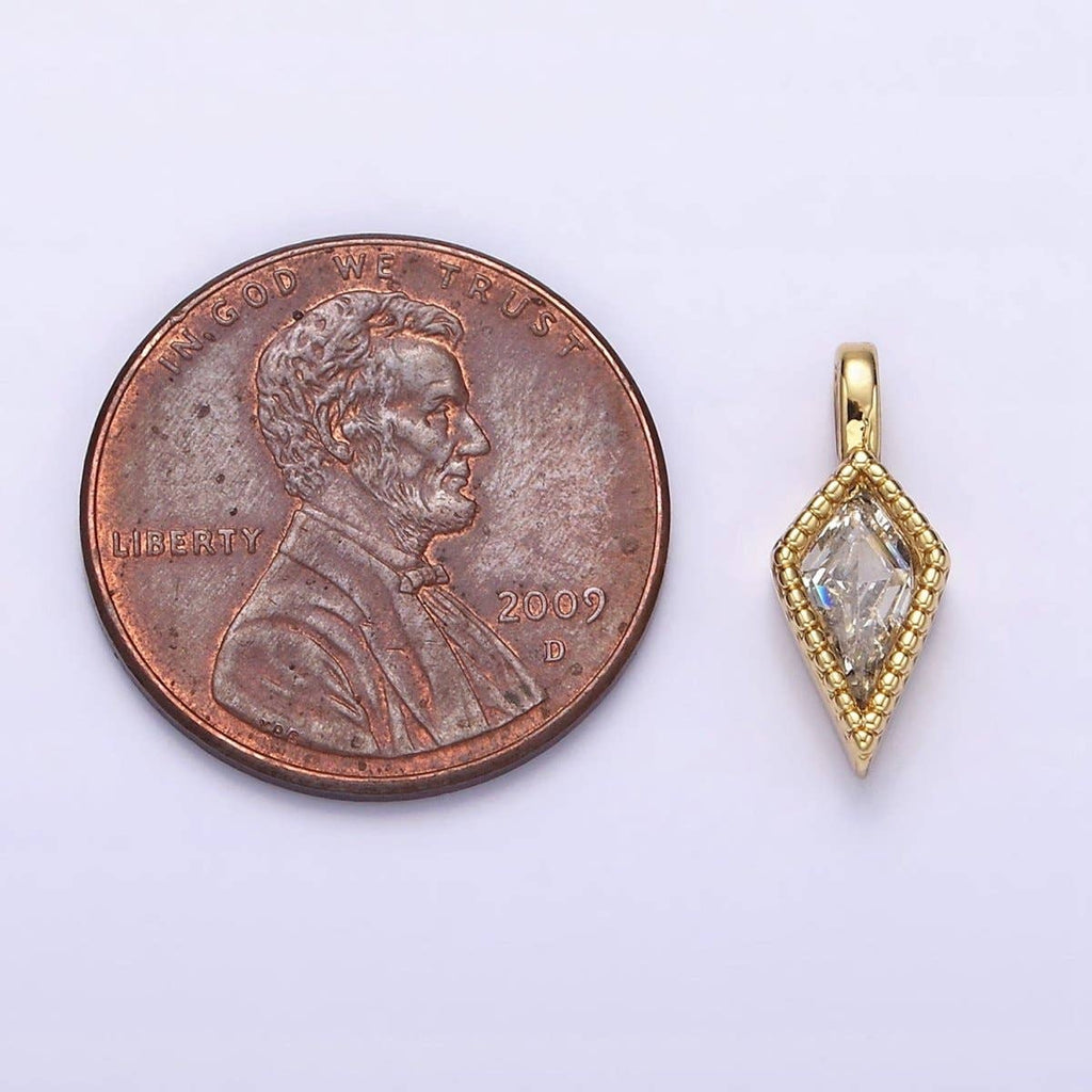Diamond Shaped Charm