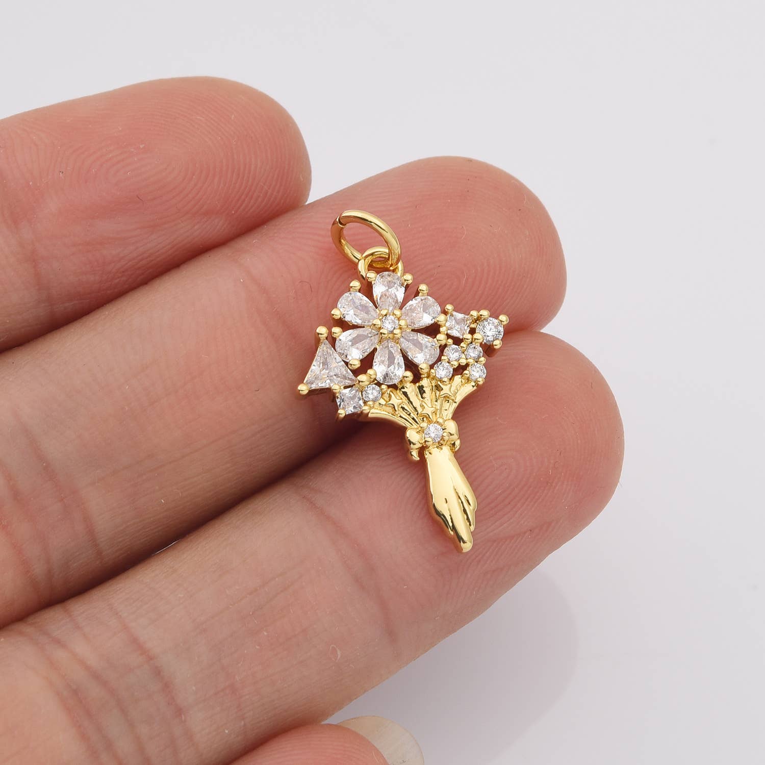 Bouquet Flower Charm