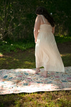 Basque Waist Midi Dress