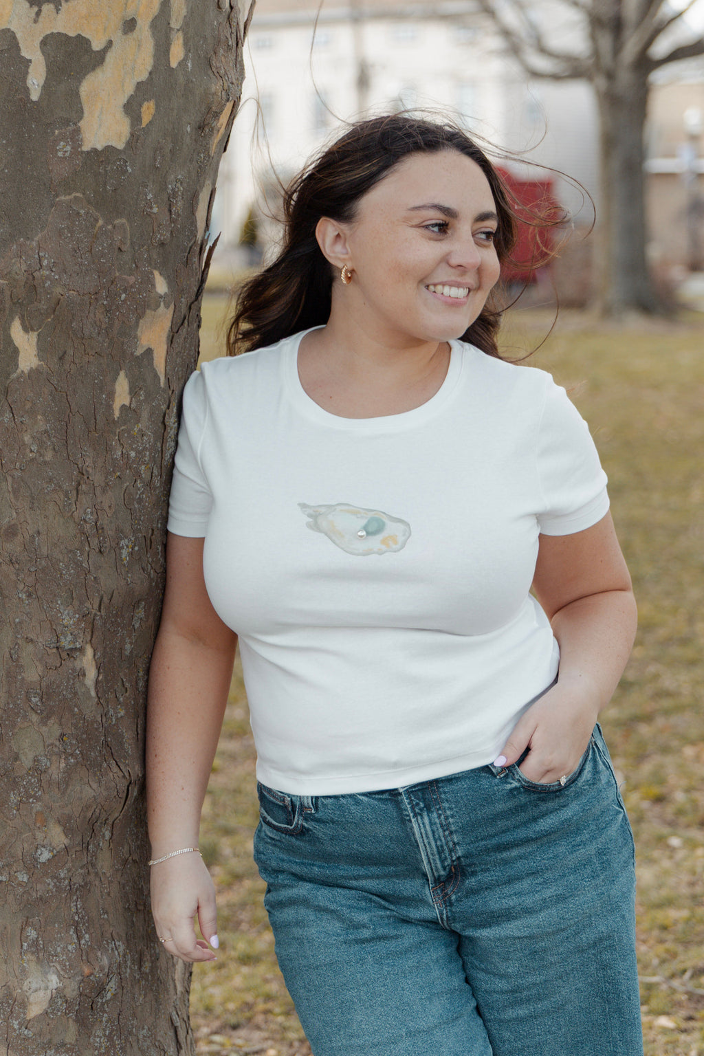 Oyster Baby Tee