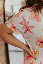 Tropical Flowers Pajama Set