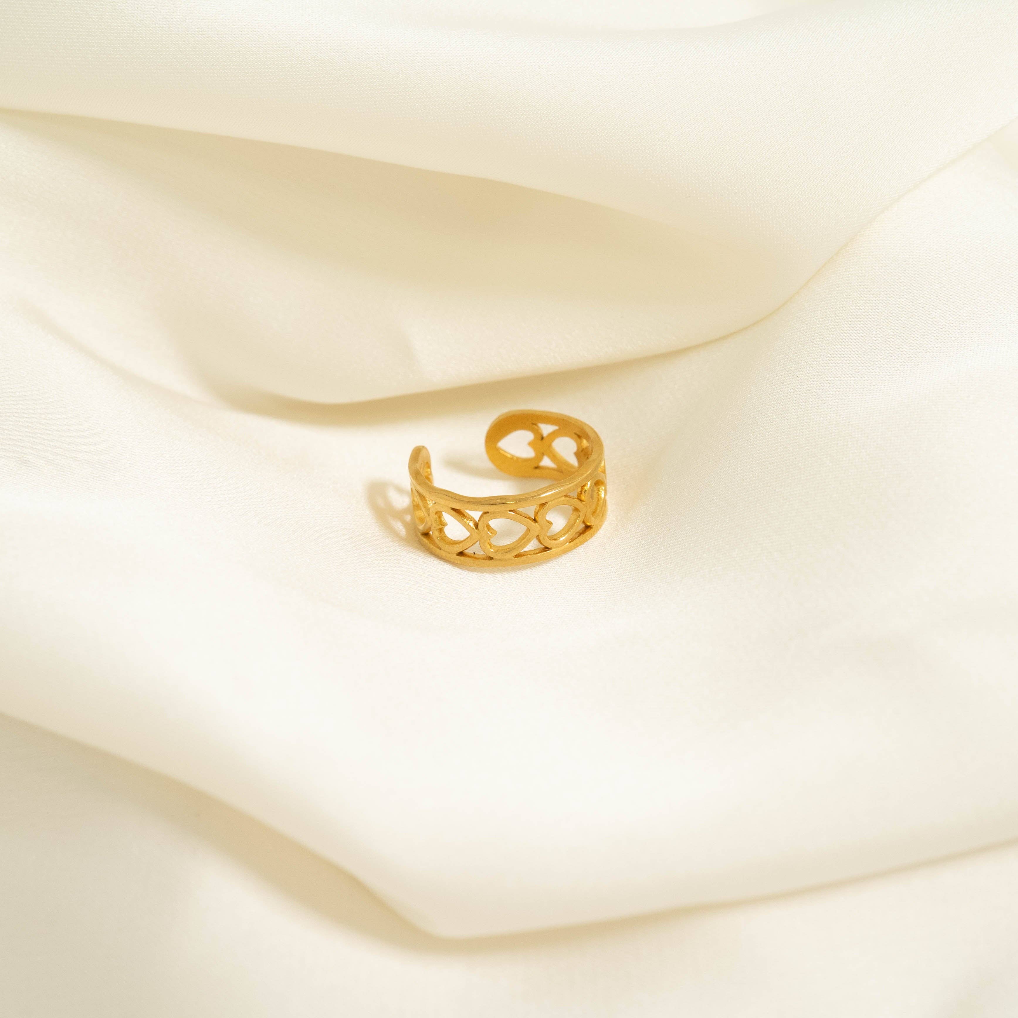 Heart Toe Ring