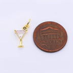 Olive Martini Cocktail Charm