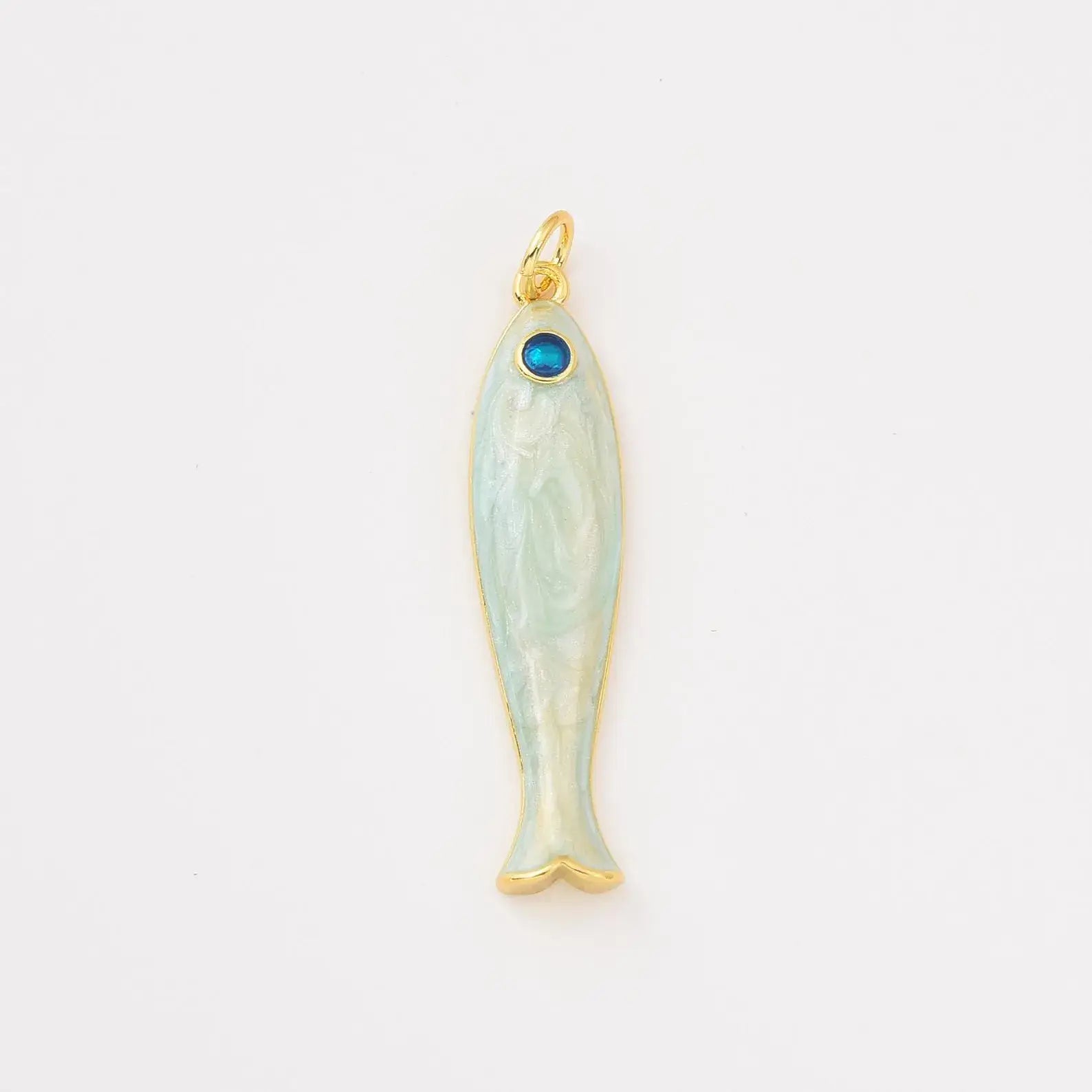 Enamel Fish Charm