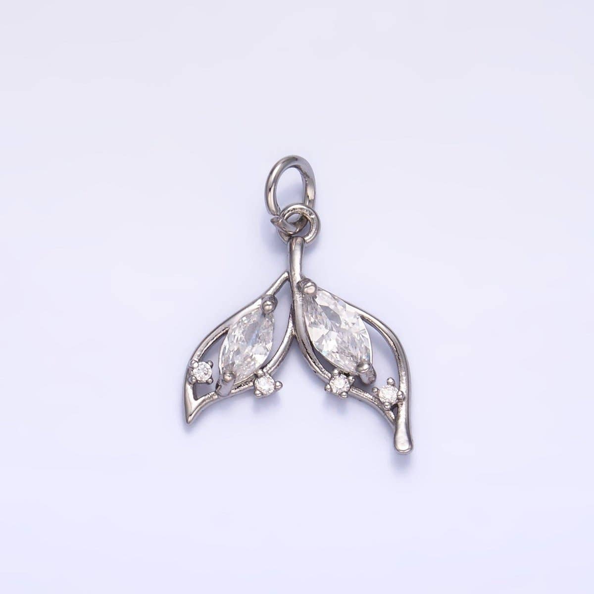 Whale Tail Fin Charm