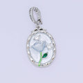 Enamel Flower Charm