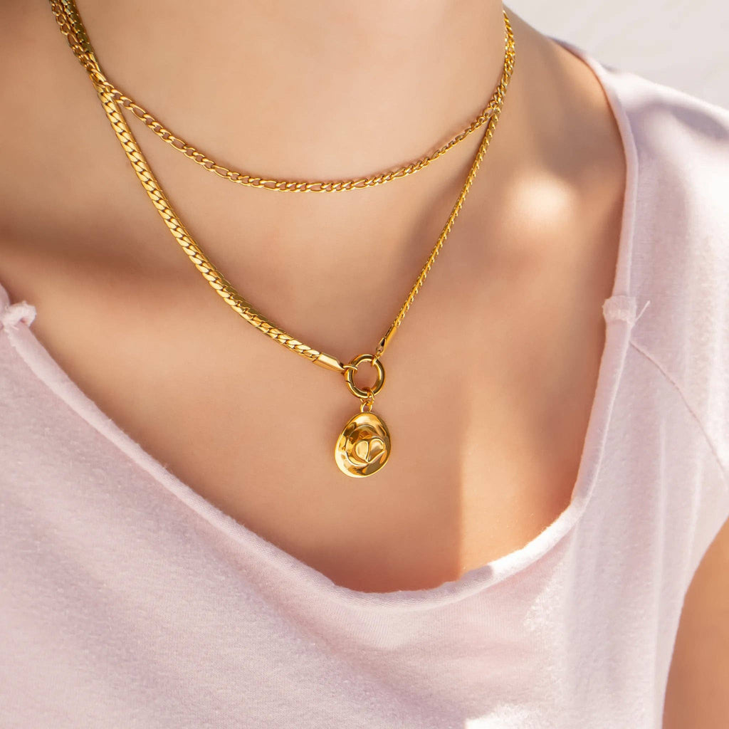 Curb Charm Necklace