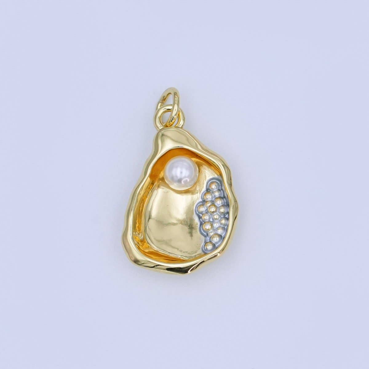 Pearl Clam Sea Shell Charm