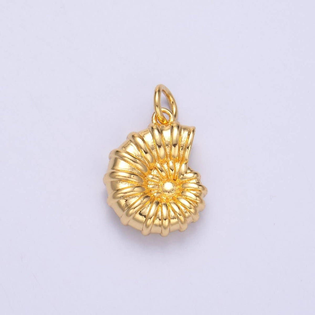 Nautilus Shell Charm