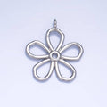 Minimalist Flower Charm