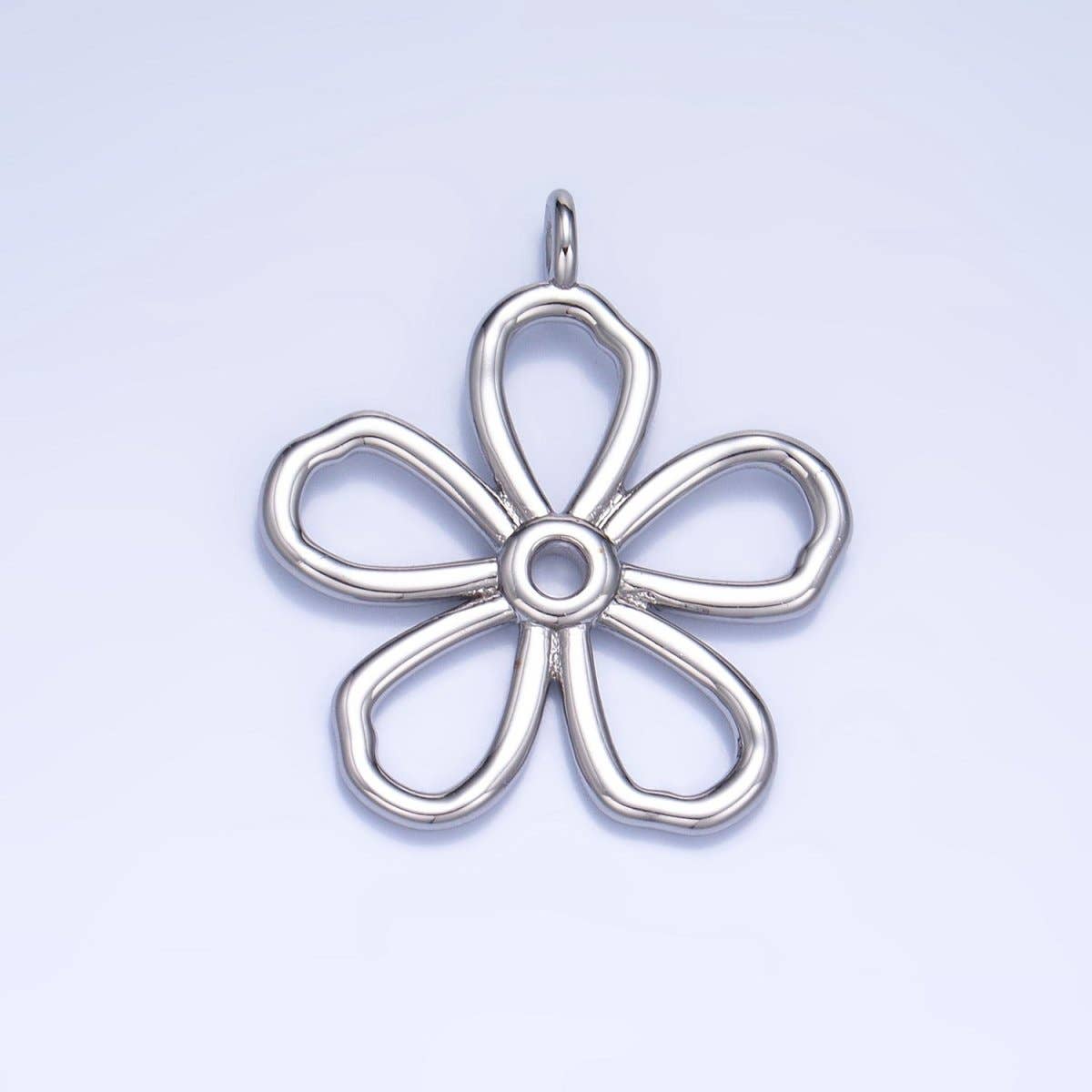 Minimalist Flower Charm
