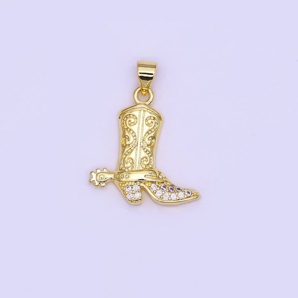 Cowgirl Boot Charm